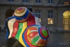 Scupture colorée
