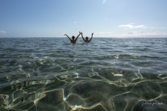 Les Nymphes dans le Lagon