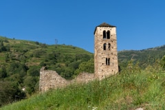 Mérens-les-Vals - église Romane St Pierre