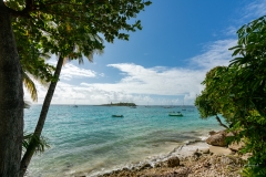 Ilet Gosier vu de la Datcha