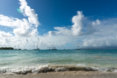 Ilet Gosier vu de la Datcha