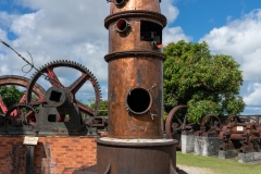 Musée Bielle, la colonne de distillation