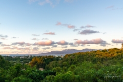 Encore un matin avec vue dégagée. Quelques grands yachts en profitent devant le Gosier