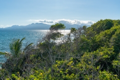 La soufrière est dégagée, c'est rare : il faut grimper