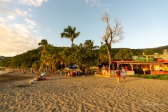 La Plage de Malendure au soleil couchant