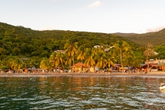 La Plage de Malendure au soleil couchant