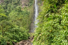 La deuxième chute du Carbet