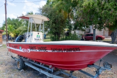 Bateau des pompiers de Vieux Habitants