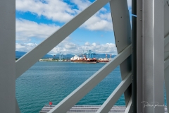 Mémorial ACTe - Vue sur le Port de Commerce