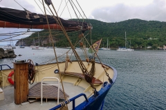 Le poste de barre du Gallant