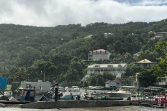 L'averse sur Deshaies